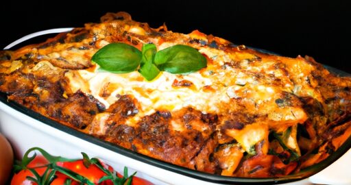 Lasagne bolognese s béchamelovou omáčkou