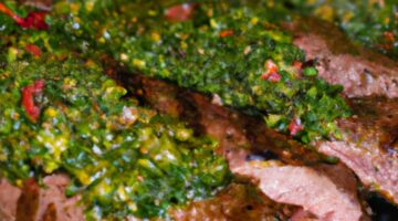 Asado s chimichurri