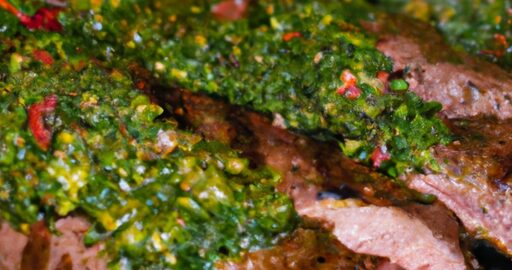 Asado s chimichurri