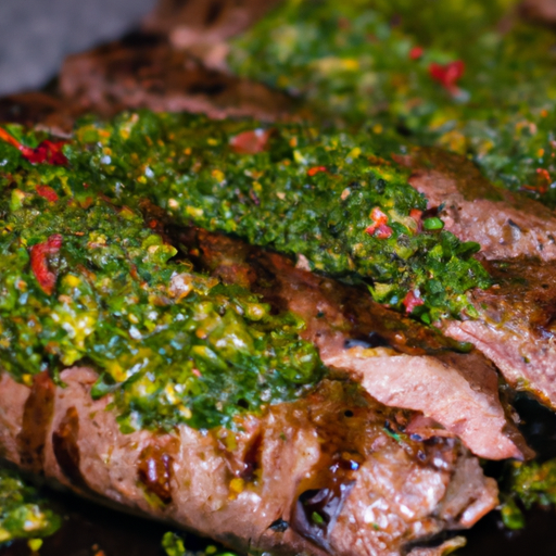 Asado s chimichurri