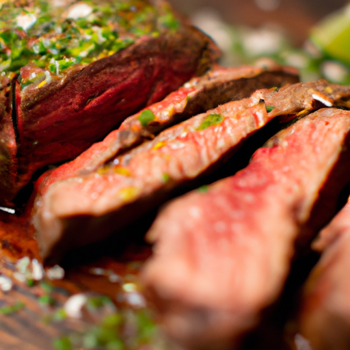 Asado with chimichurri