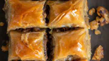 Baklava s vlašskými ořechy