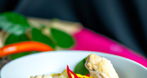 Mango chicken curry