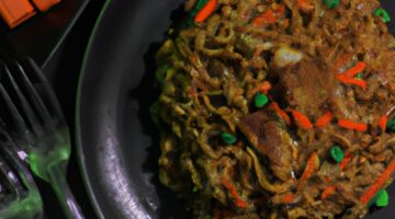 Mie goreng indonéský