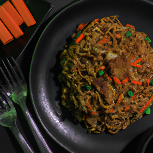 Mie goreng indonéský