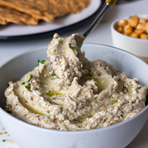 Humus z cizrny a sezamové pasty