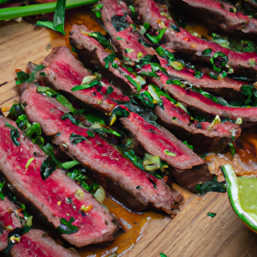 Grilovaná picanha s přírodním chimichurrim