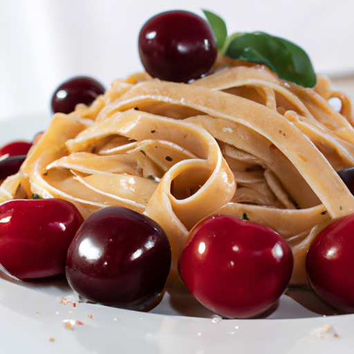 Tagliatelle s pestem a cherry rajčátky