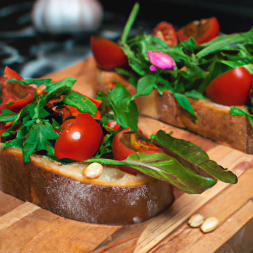 Bruschetta s rajčaty