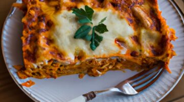 Lasagne s bolognesovou omáčkou