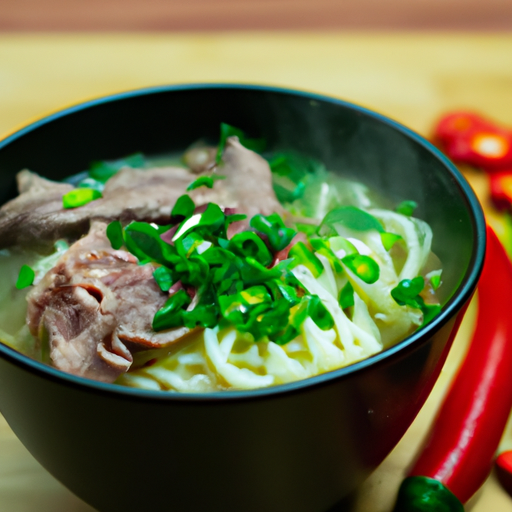 Phở bo (vývar s hovězím masem)