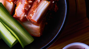 Korejský kimchi pork belly