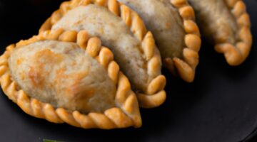 Empanadas s játrem a rajčaty