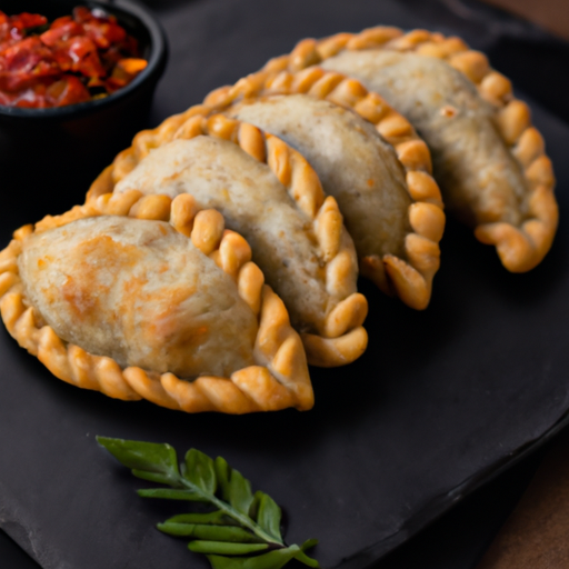 Empanadas s játrem a rajčaty