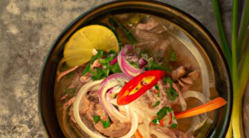 Phở – tradiční vietnamská nudlová polévka