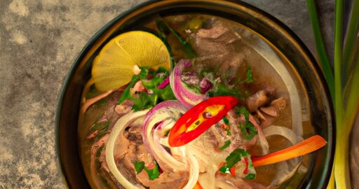 Phở – tradiční vietnamská nudlová polévka