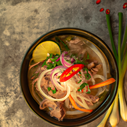 Phở – tradiční vietnamská nudlová polévka