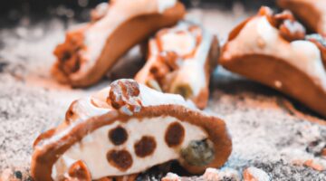 Cannoli s ricottou a čokoládou