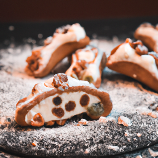 Cannoli s ricottou a čokoládou