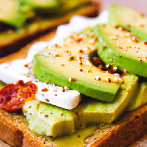 Veganský avokádový toast s tofu