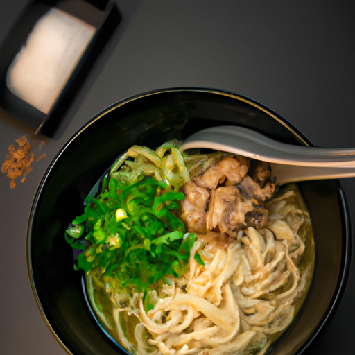 Ramen s vaječným toppingem