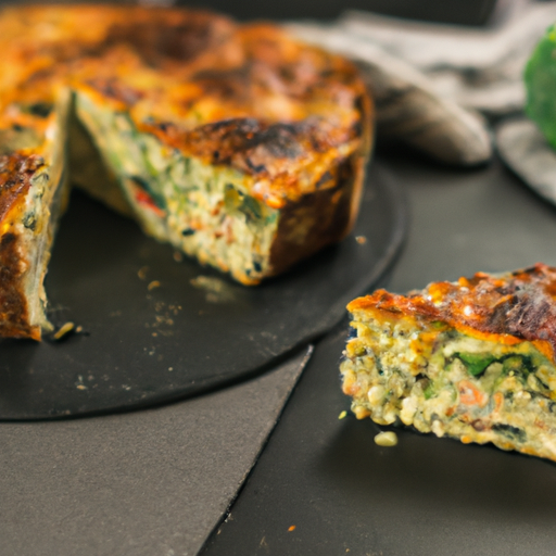 Rajčatová quiche s brokolicí