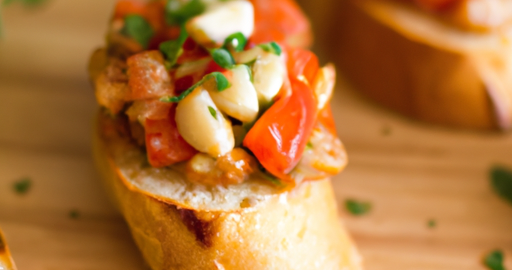 Rajčatová bruschetta