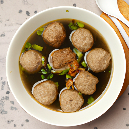 Bakso – indonéská masová polévka