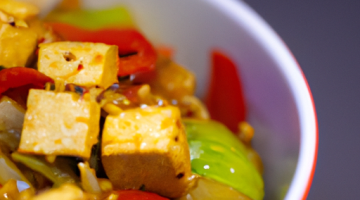 Rýžový wok s tofu a zeleninou