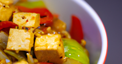 Rýžový wok s tofu a zeleninou