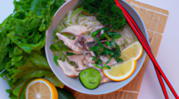 Phở bo, jarní salát,vitamínová okurka