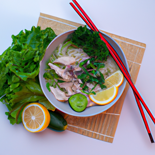 Phở bo, jarní salát,vitamínová okurka