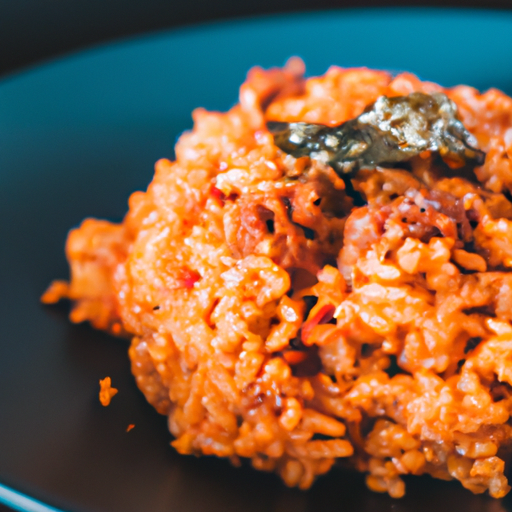 Korejské kimchi fried rice