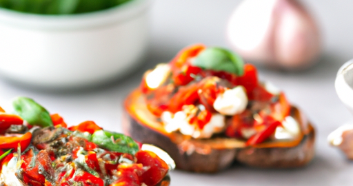 Italské bruschetta s rajčaty