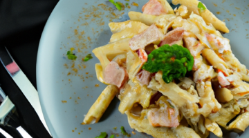 Penne alla carbonara