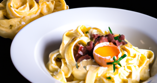 Tradiční těstoviny alla carbonara