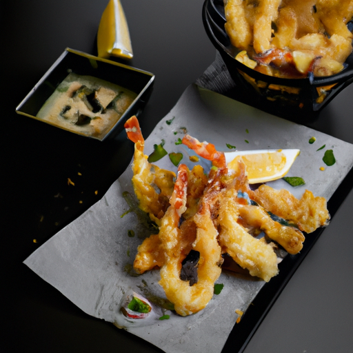 Tempura krevety