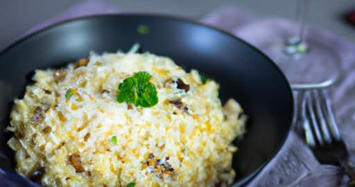 Risotto se špenátem a Parmezánem