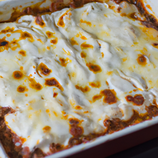 Lasagne s mozzarellou