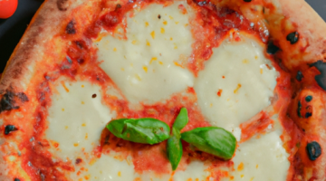 Domácí italská pizza Margherita