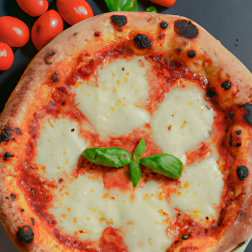 Domácí italská pizza Margherita