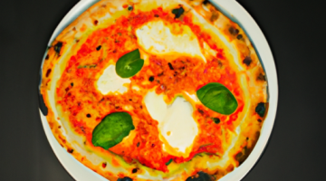 Italská pizza margherita