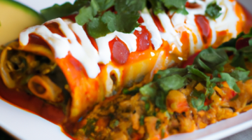 Mexické fazolové enchilady