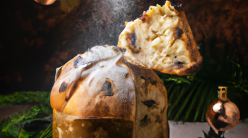 Vánoční panettone