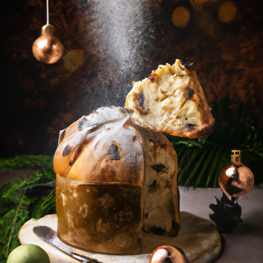 Vánoční panettone