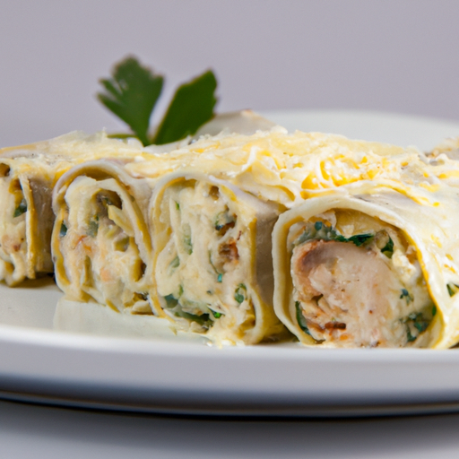 Cannelloni s ricottou a špenátem.