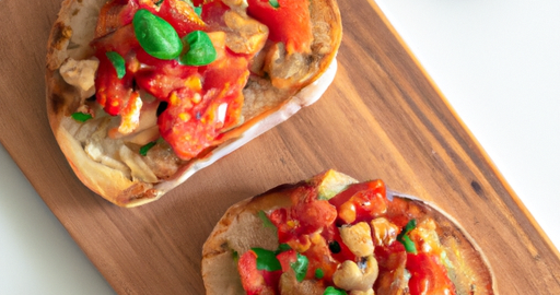 Klasická italská bruschetta