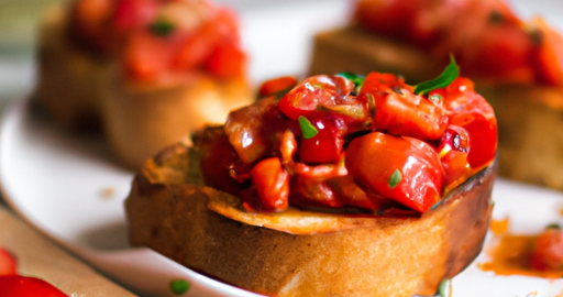 Italský bruschetta