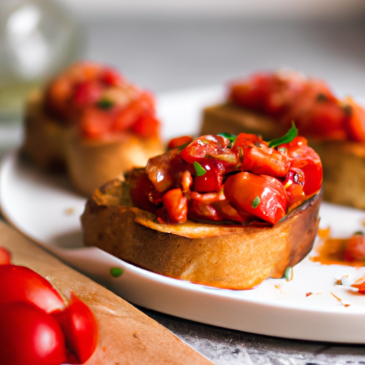 Italský bruschetta