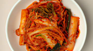 Korejská kimchi polevka